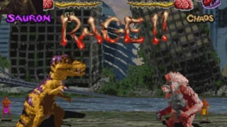 Sony Playstation Primal Rage Первобытная Ярость Вячеслав