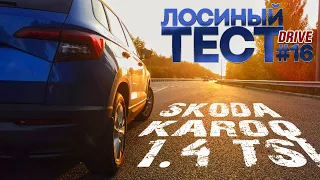 Лосиный ТЕСТ #16. SKODA Karoq 2020 1.4 TSI