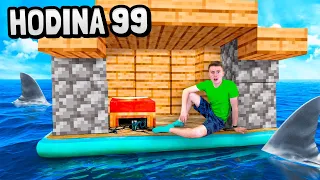 STRÁVILI JSME 100 HODIN V MINECRAFTOVÉ LODI! 🤩😱