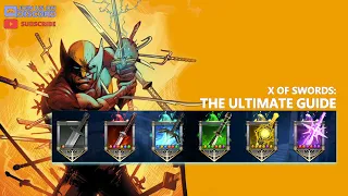 ULTIMATE X OF SWORDS GUIDE | HOW TO EQUIP / ENCHANT YOUR SWORDS FOR PVE OR PVP | Marvel Future Fight