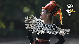 The beauty of Jingpo women's strength