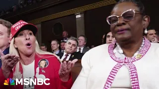 Meet the Democratic Rep who sat next to Majorie Taylor Greene during the State of the Union