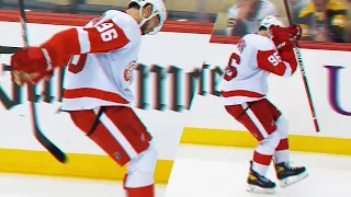 Wings complete 4-goal comeback in "Griddy" fashion