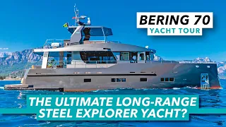 The ultimate long-range steel explorer yacht? Bering 70 yacht tour | Motor Boat & Yachting