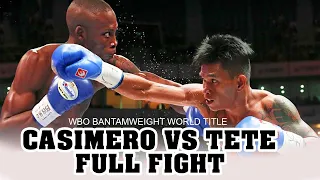 John Riel Casimero vs Zolani Tete FULL FIGHT REPLAY