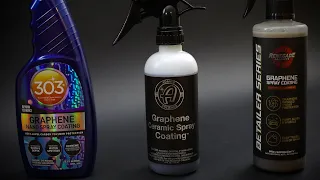 Best Graphene Ceramic Spray Coating | 303 Graphene, Adam's Graphene, Renegade Graphene Spray Coating