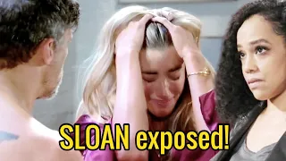 BIG SHOCKER| Sloan loses Eric, Her secret is exposed by Jada Days of our lives spoilers on Peacock
