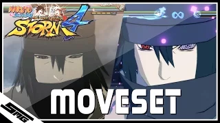 Naruto Ultimate Ninja Storm 4 - Sasuke the Last COMPLETE Moveset