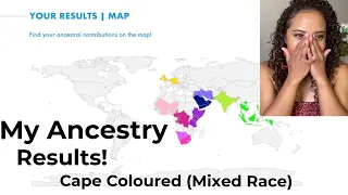 MY ANCESTRY DNA RESULTS | CAPE COLOURED SOUTH AFRICAN | Lesley-Ann Solomons | Be Happy To Be You