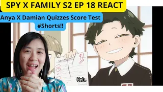 First time watching, LOL, Anya's score vs. damian's Score!! - Spy X Family Ep 18 Reaction