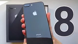 Apple iPhone 8 Plus Unboxing & New Features (Space Grey)