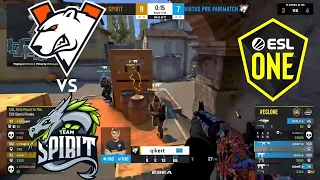 SEMI FINAL GAME! Virtus.pro vs Team Spirit | ESL One ROAD TO RIO MAJOR (HIGHLIGHTS)