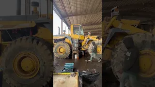 Komatsu 470 center pin change #dieselengine #cat #mechine #komatsu # MECH E TECH