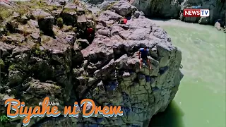 Cliff jumping sa rock formations, sinubukan ni Biyahero Drew! | Biyahe ni Drew