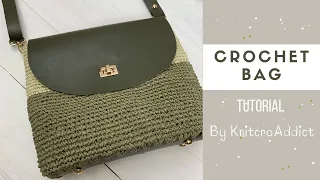 Crochet Bag Pattern for Beginners/ Learn to Crochet a Bag/ Crochet Bag Kit