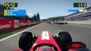 F1 2013™ Classic - HUGE CRASH @ SPA