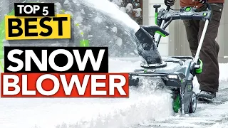 ✅ TOP 5 Best Snow Blower 2024 [ Buyer's Guide ]