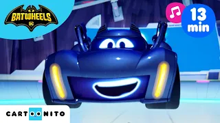 Batwheels Compilation | Bam the Batmobile | Cartoonito | Music Videos | Kids Cartoons