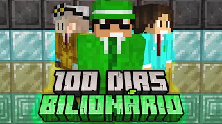 SOBREVIVI 100 DIAS SENDO BILIONÁRIO NO MINECRAFT - O FILME