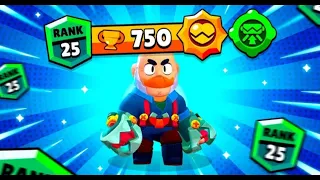 Апнул Сэма на 25 Ранг! Как Апать Сэма? Лучший Гайд на Сэма! | Brawl Stars