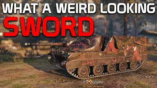 Excalibur: what a weird looking sword | World of Tanks