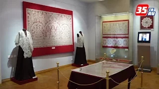 В Музее кружева открылась уникальная выставка работ художницы Ангелины Ракчеевой
