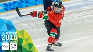 Ice Hockey Skills Challenge - Casaneanu (ROU) wins gold | ​Lillehaummer 2016 ​Youth Olympic Games​