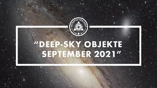 Himmelsvorschau für DeepSky Astrofotografen für September 2021 // Im Fokus die Andromedagalaxie M31