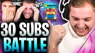 😱😳1HP TURM SORGT FÜR ENTSCHEIDUNG! - WETTE GEGEN @BigSpinCR & @Chefstrobel  Clash Royale CHALLENGE