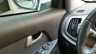 Kia Sportage otomatik ayna kapama ve cam kaldırma