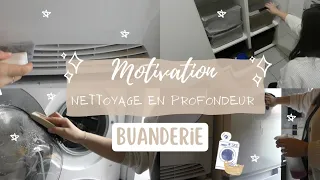 Motivation | Rangement • Organisation • Nettoyage BUANDERIE 🧺🧽