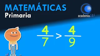 Comparar fracciones con el mismo numerador