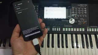 How to use Yamaha Chord Tracker App with Yamaha PSR Keyboard