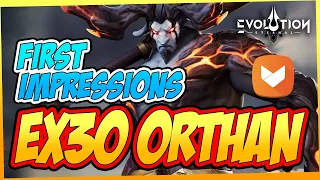 NEW TANK HERO ORTHAN FIRST IMPRESSIONS & SUMMONS | ETERNAL EVOLUTION