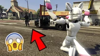 ¿PODRÁ FUNTIME FOXY ESCAPAR DE LA POLICÍA? (GTA 5 Mods) | DeGoBooM