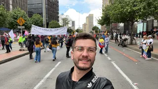 En vivo. Apoteósica marcha a favor de Petro en Bogotá. Tiemblan todos