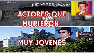 ACTORES Que  fallecieron muy JOVENES - John Belushi y River Phoenix