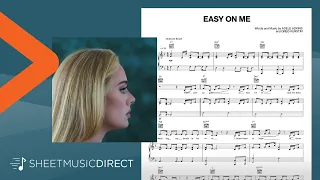 Easy On Me - Adele - Piano, Vocal & Guitar Chords (Right-Hand Melody)