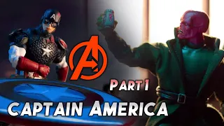 Marvel Legends Captain America in "The Pym Particle Predicament" Stop Motion