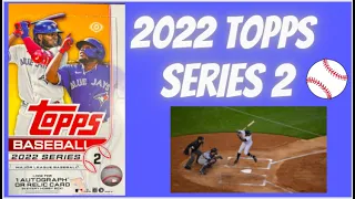 2022 Topps Series 2 Hobby Box ** 1 Auto or Relic Per Box **