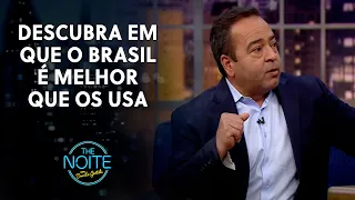 Beto Hora fala sobre hospitais nos Estados Unidos | The Noite (29/04/21)