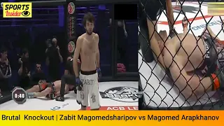 Brutal Knockout | Zabit Magomedsharipov vs Magomed Arapkhanov | MMA | UFC HD Fight