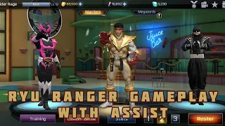 Power Rangers Legacy Wars Ryu Ranger gameplay with assist
