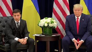 Ukraine president on Trump: 'Nobody pushed me'