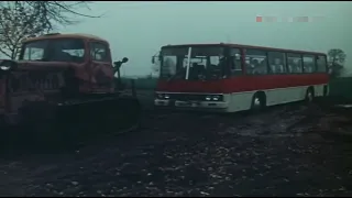 Автобус Ikarus 255 из к/ф "Первый парень" 1986 год