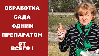 Обработка всех растений ОДНИМ ПРЕПАРАТОМ весной !!!