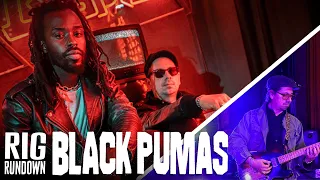 Black Pumas Rig Rundown Guitar & Bass Gear Tour with Adrian Quesada, Eric Burton & Brendan Bond