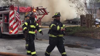 Apartment fire off Garners Ferry Road