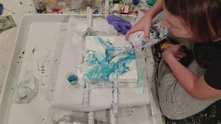 (194) Trying out a new pouring technique