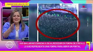 ¿BRUJERÍA en concierto de Lana del Rey? Bárbara Cárdenas explica la CAÍDA de cientos de fans